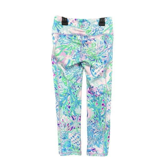 Lilly Pulitzer Luxletic Leggings‎ Size XXS Floral Print Colorful Workout Pants - Picture 3 of 7